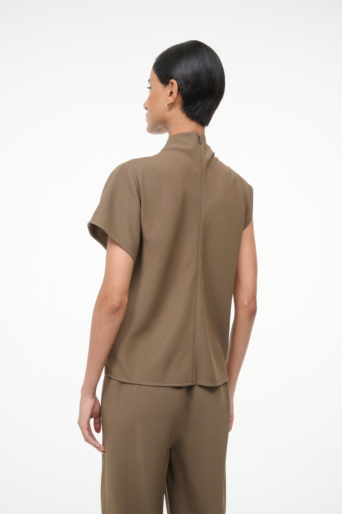 DAVINA TOP TRUFFLE - STAUD online