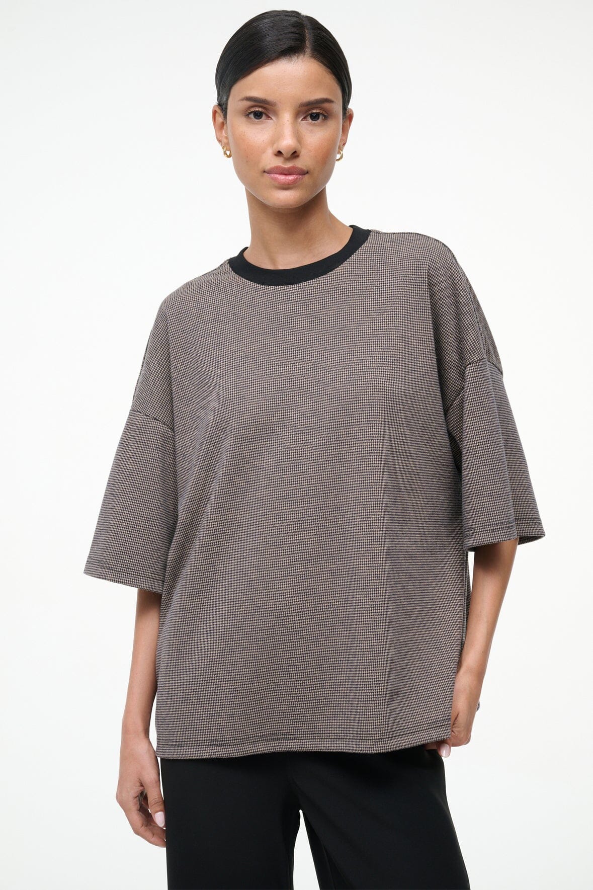CAPSULE TOP HOUNDSTOOTH - STAUD for sale