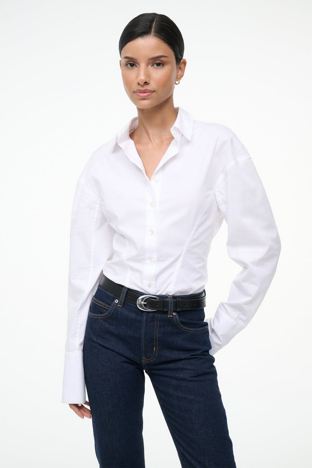 AIDA TOP WHITE - STAUD sale
