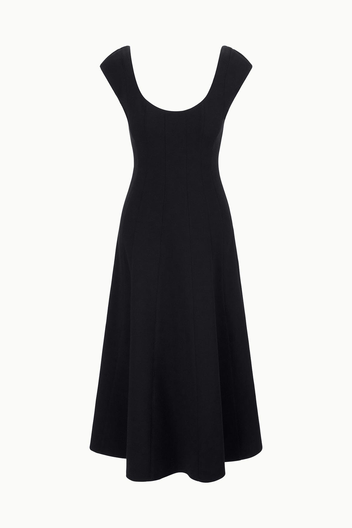 CHARLOTTE DRESS BLACK - STAUD sale
