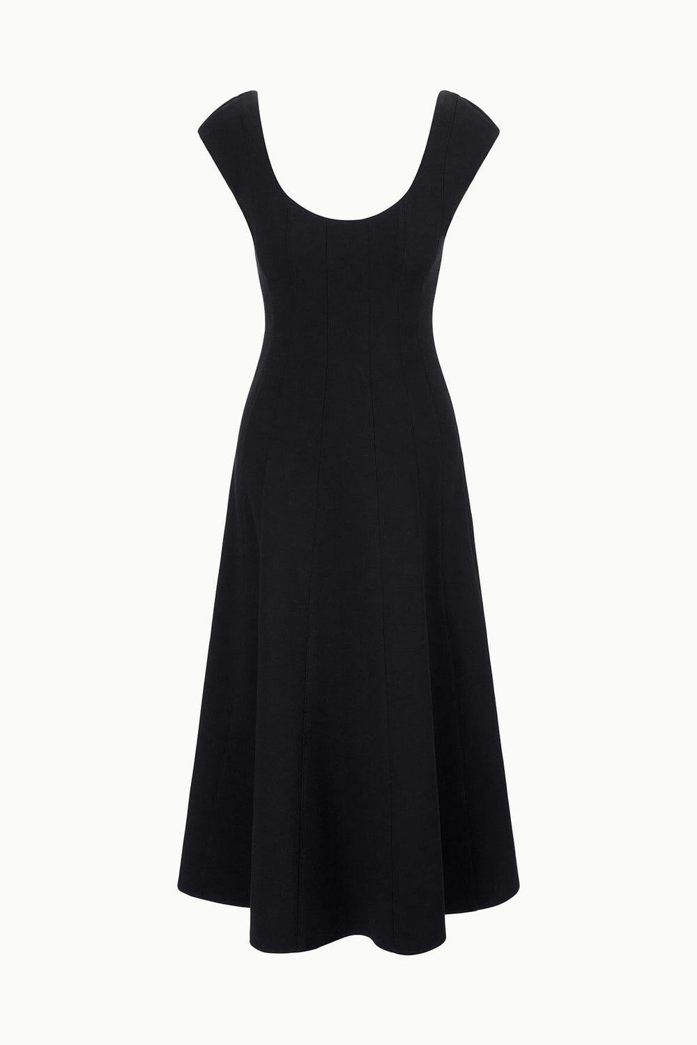 CHARLOTTE DRESS BLACK - STAUD sale