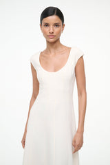 CHARLOTTE DRESS ECRU - STAUD sale