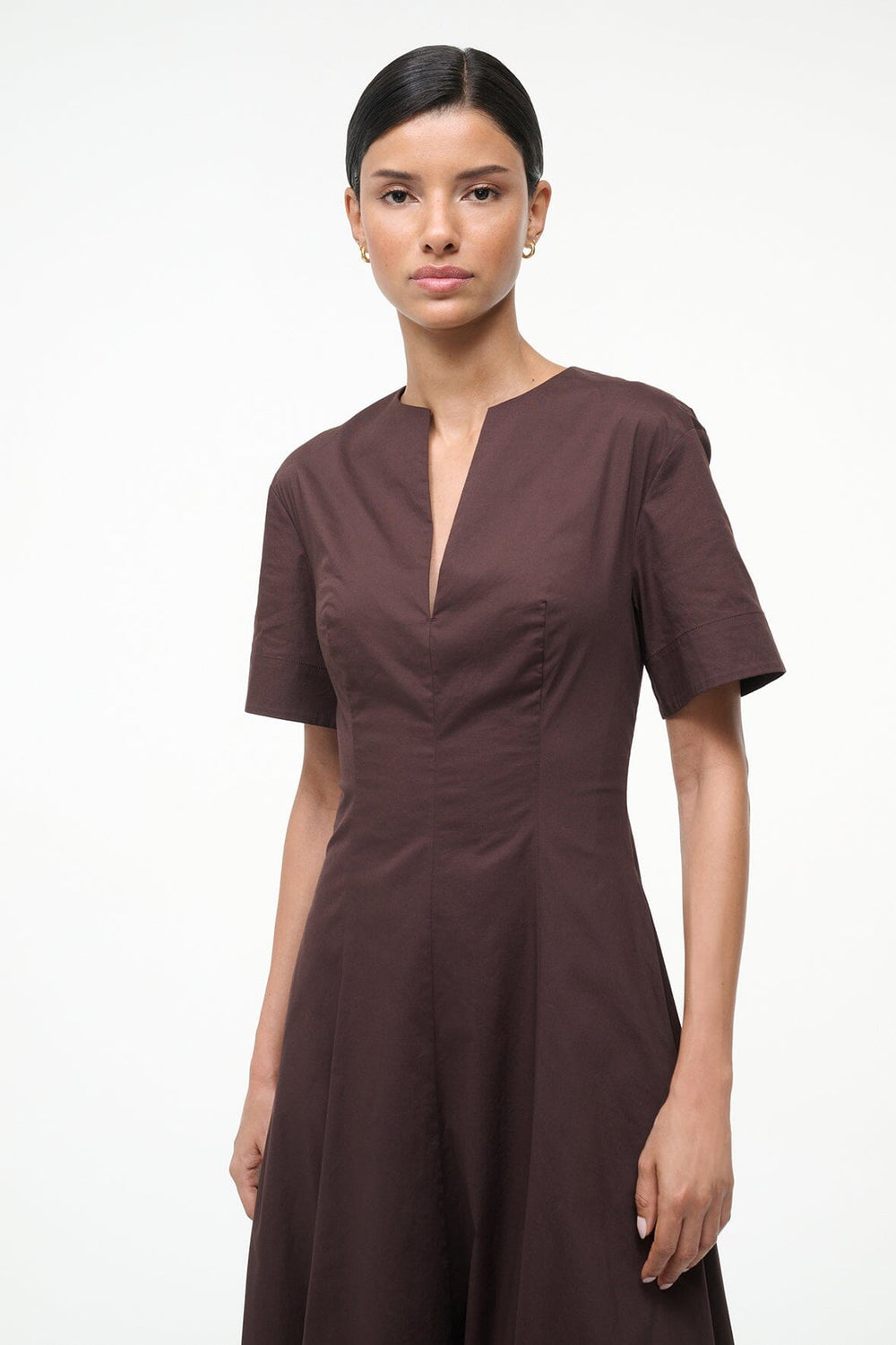 FRANCES DRESS EARTH - STAUD US