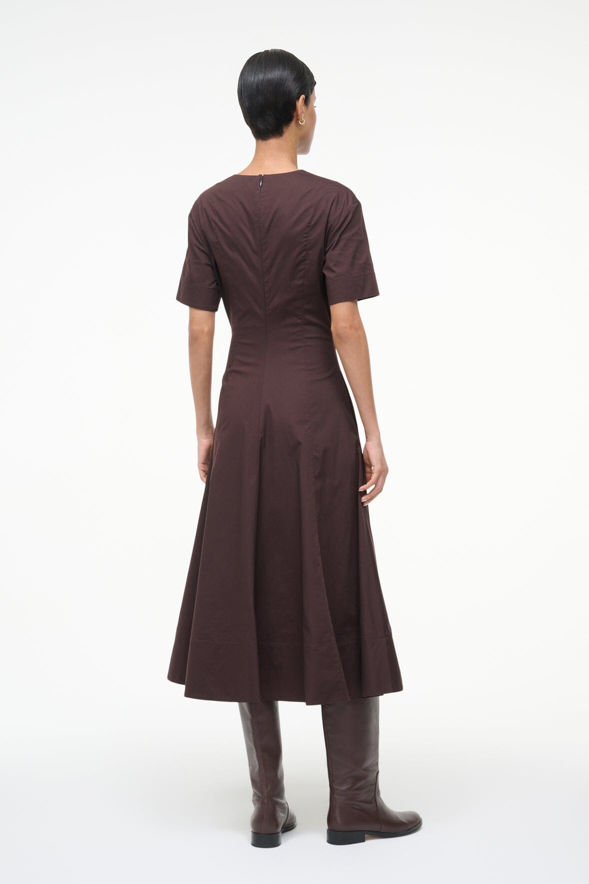 FRANCES DRESS EARTH - STAUD US