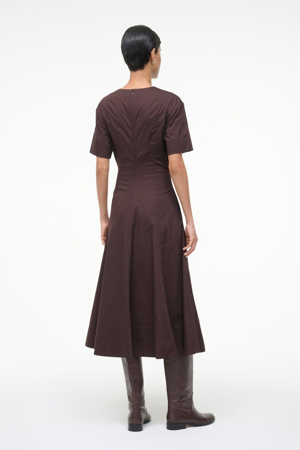 FRANCES DRESS EARTH - STAUD US