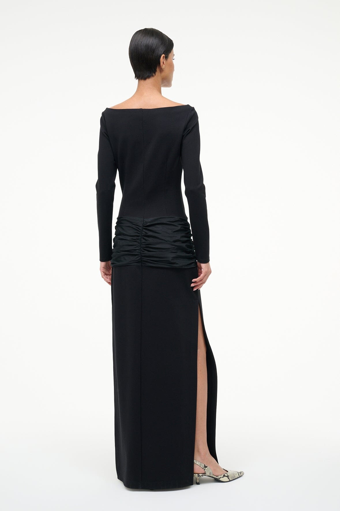 HOLLAND DRESS BLACK - STAUD US