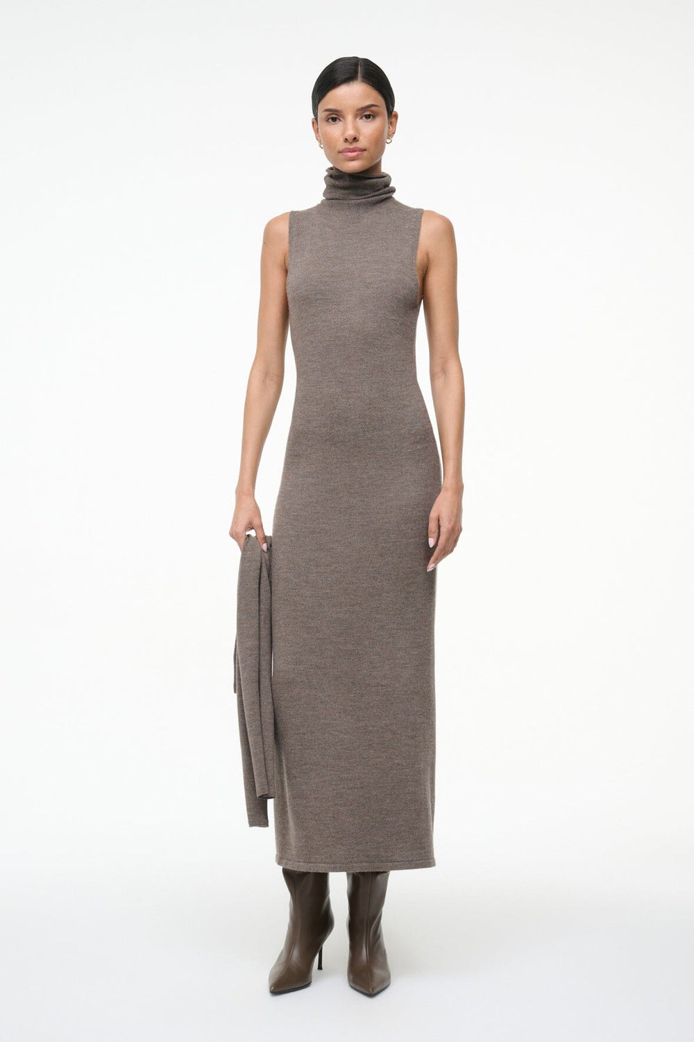 CANAL MIDI DRESS TRUFFLE - STAUD near me
