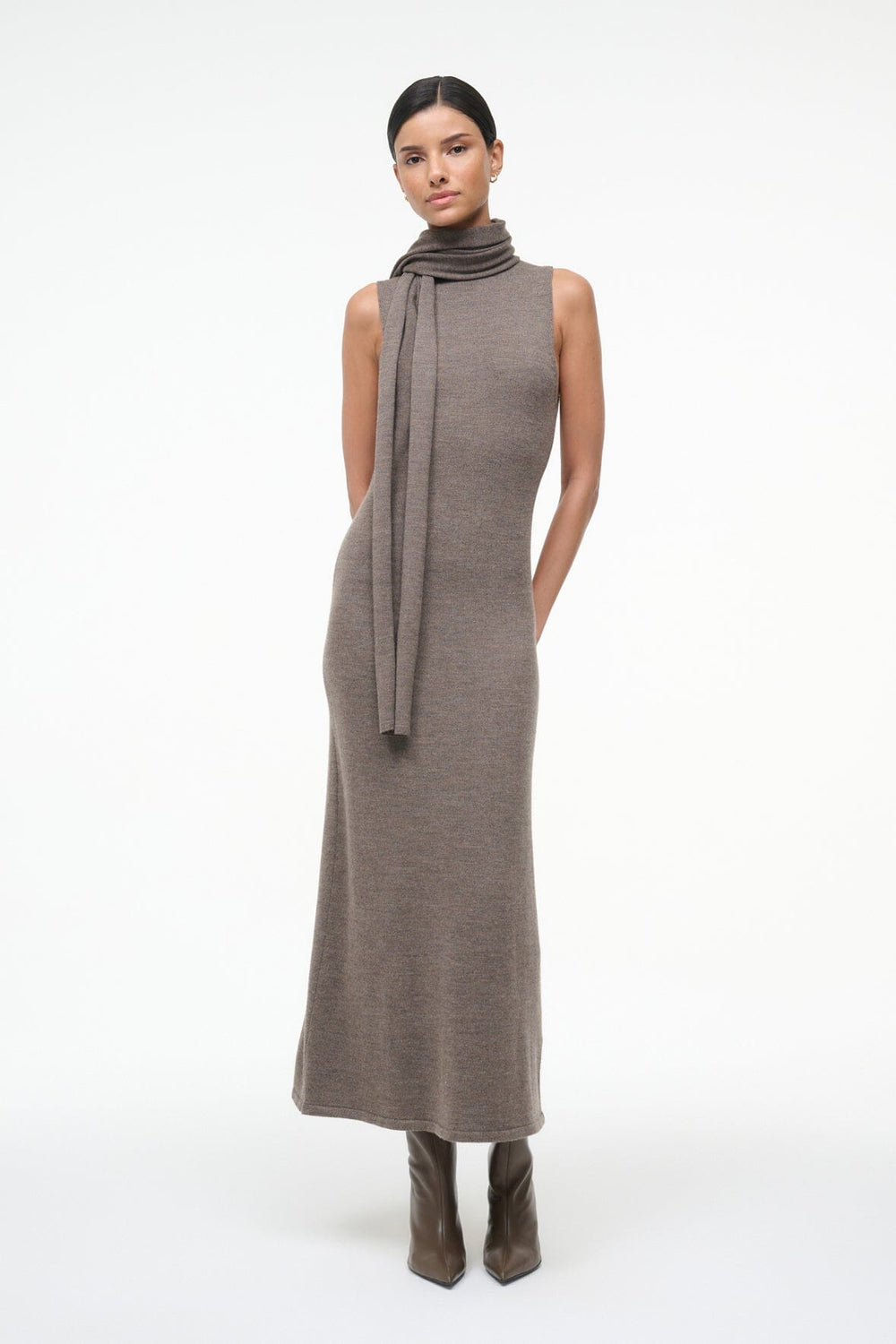 CANAL MIDI DRESS TRUFFLE - STAUD near me