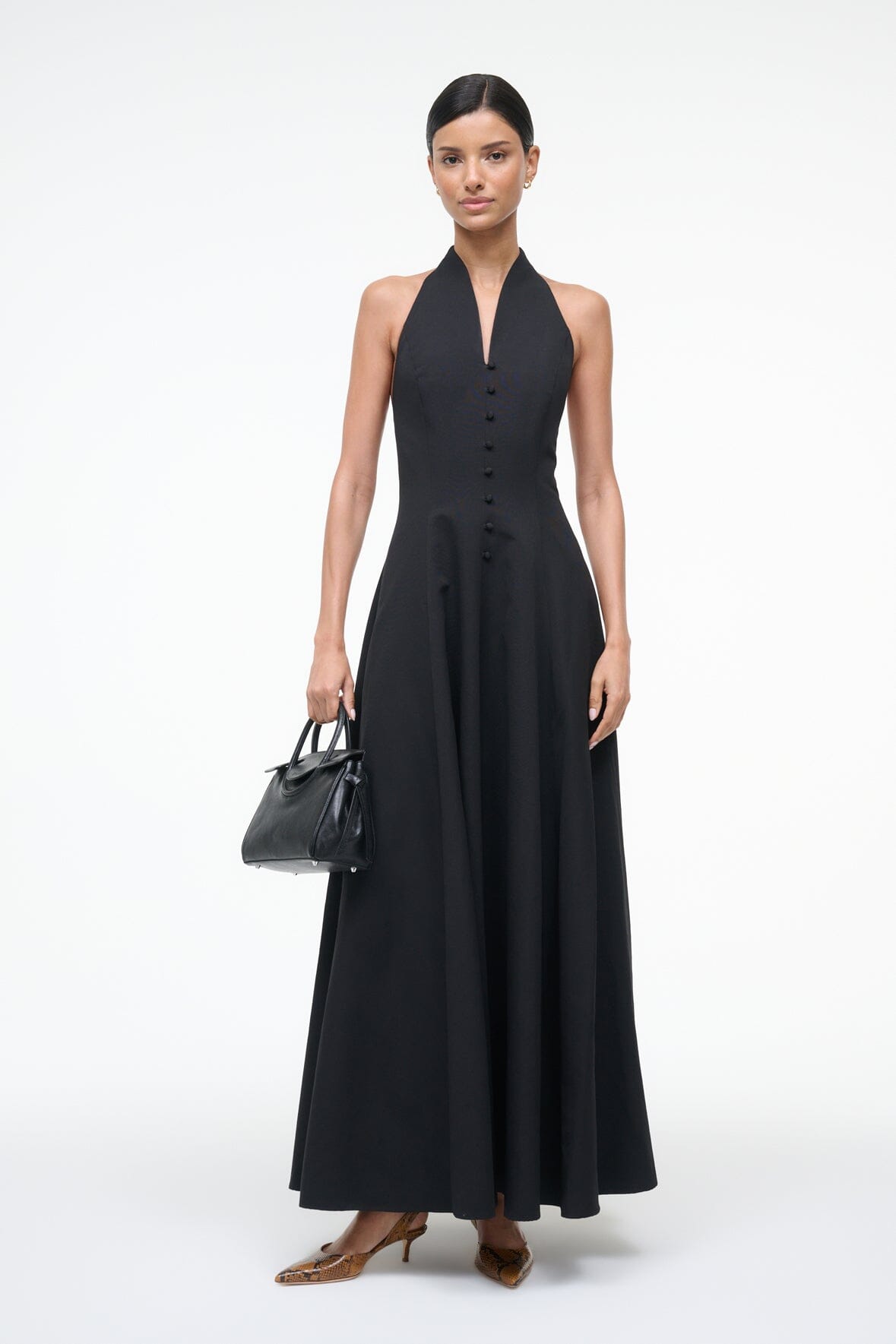 STELLA DRESS BLACK - STAUD for sale