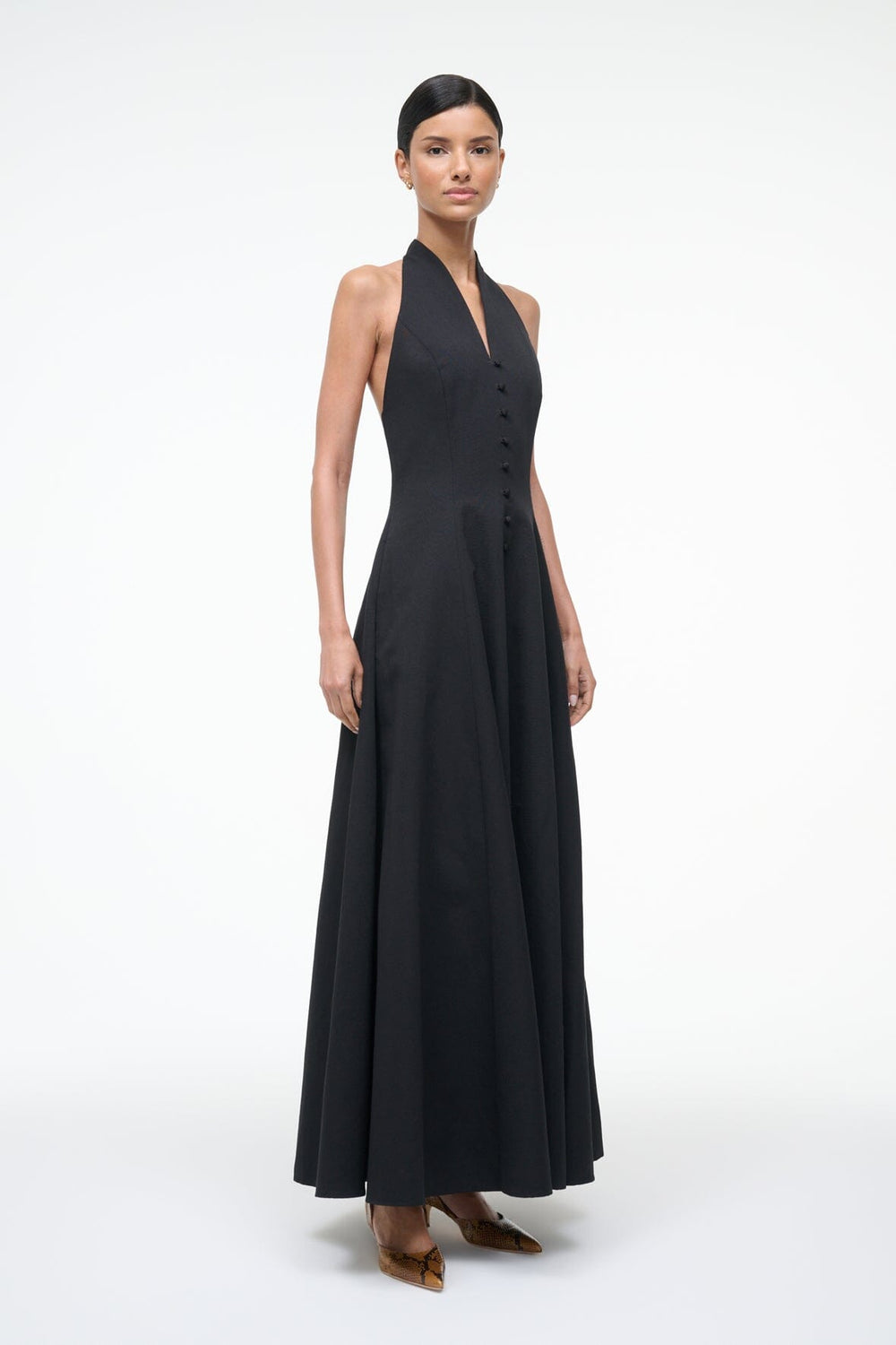 STELLA DRESS BLACK - STAUD for sale