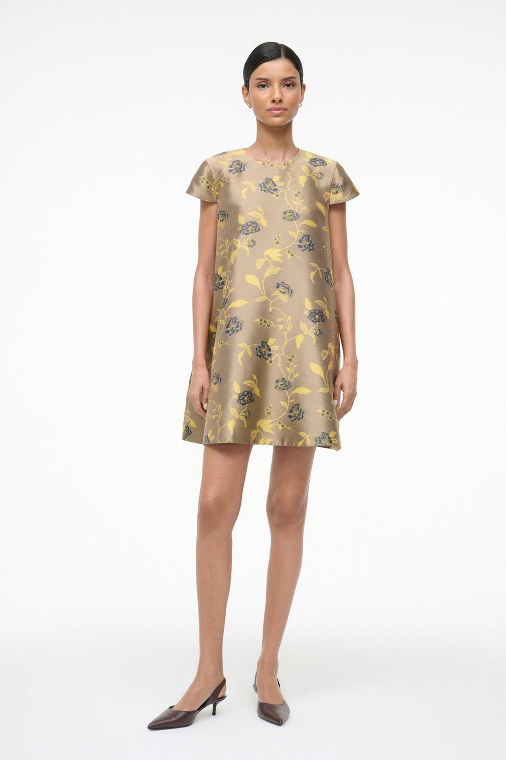 MIA DRESS VINTAGE FLORAL - STAUD outlet