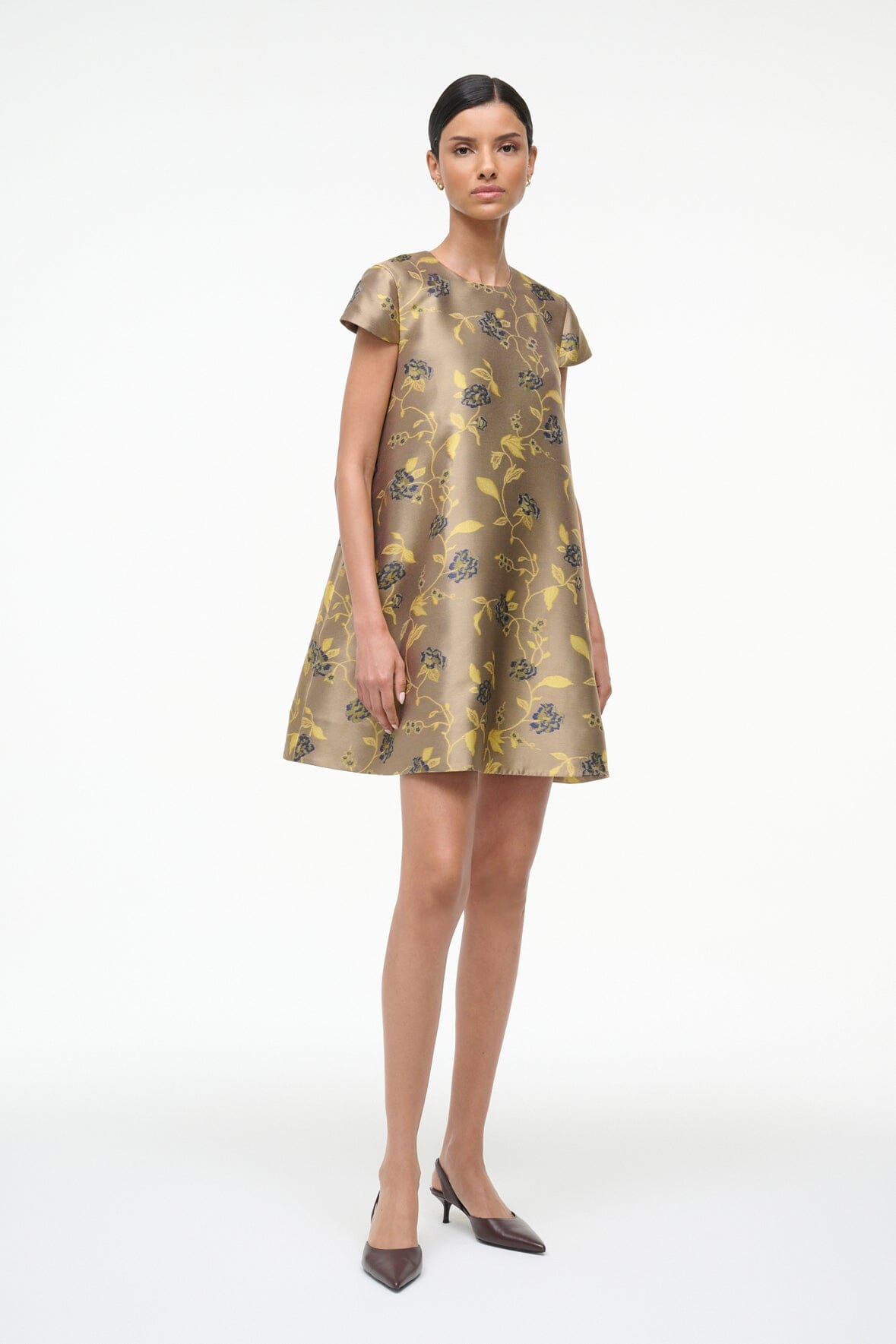 MIA DRESS VINTAGE FLORAL - STAUD outlet