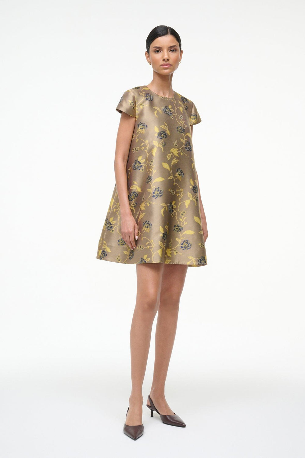 MIA DRESS VINTAGE FLORAL - STAUD outlet