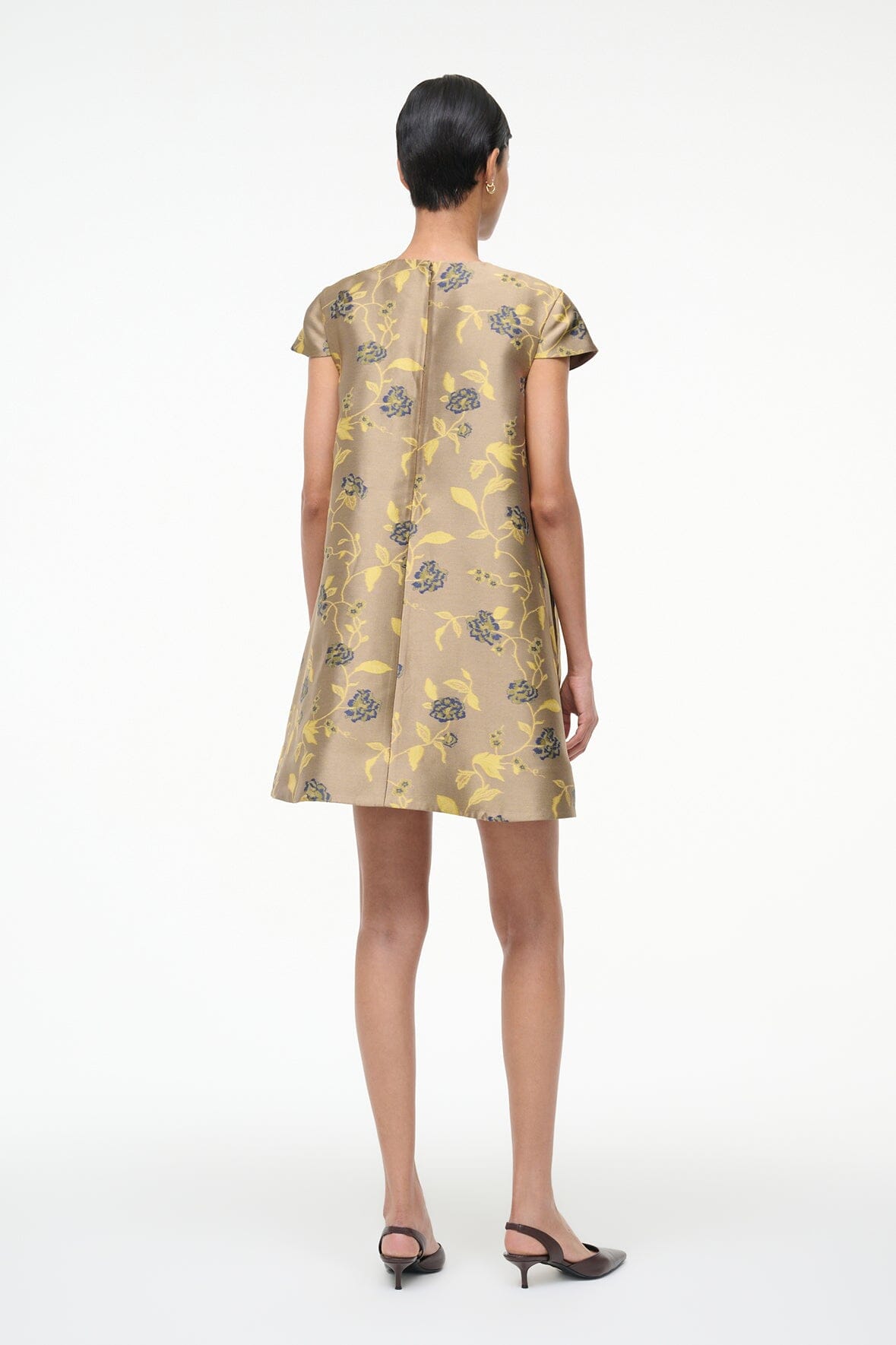 MIA DRESS VINTAGE FLORAL - STAUD outlet