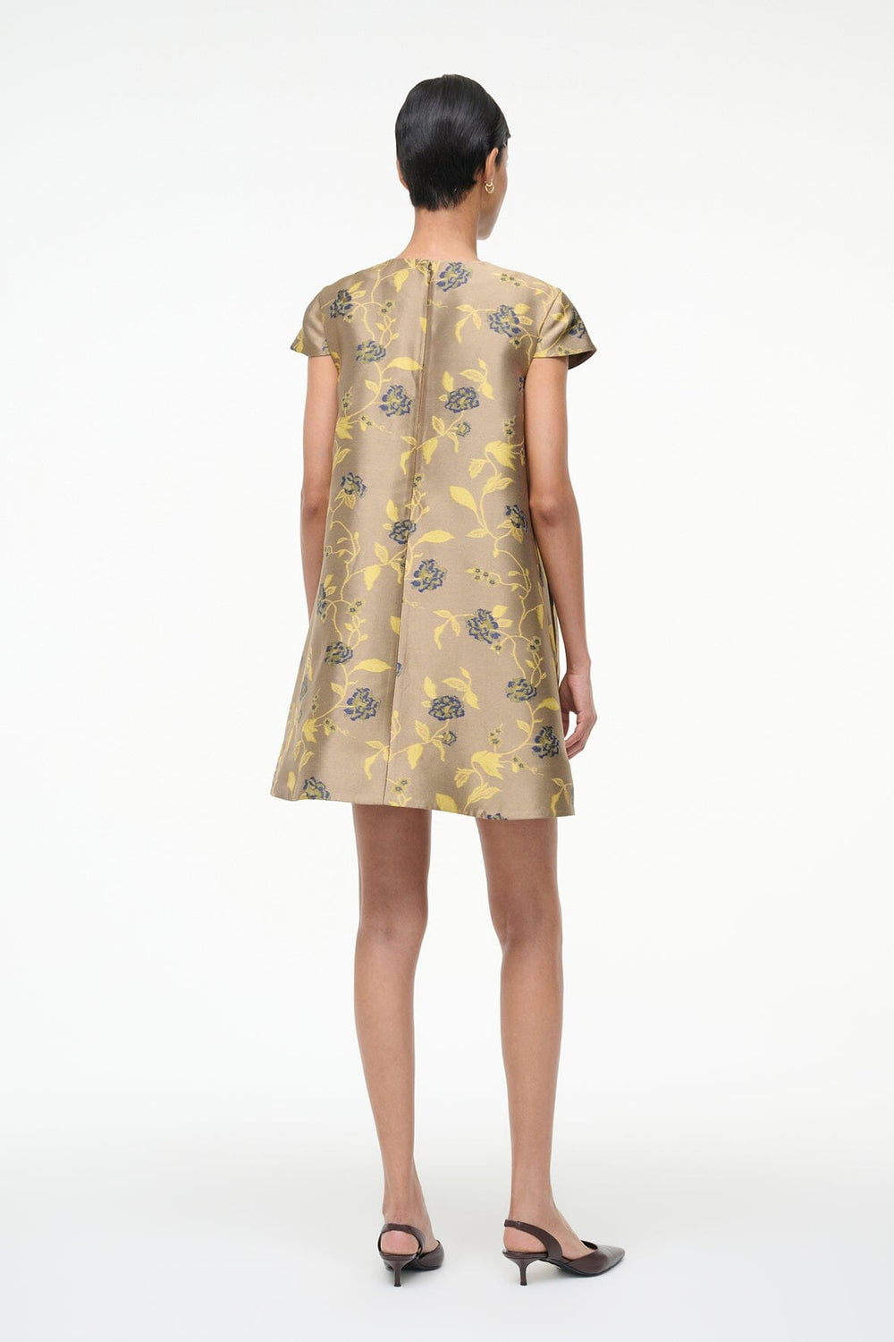 MIA DRESS VINTAGE FLORAL - STAUD outlet