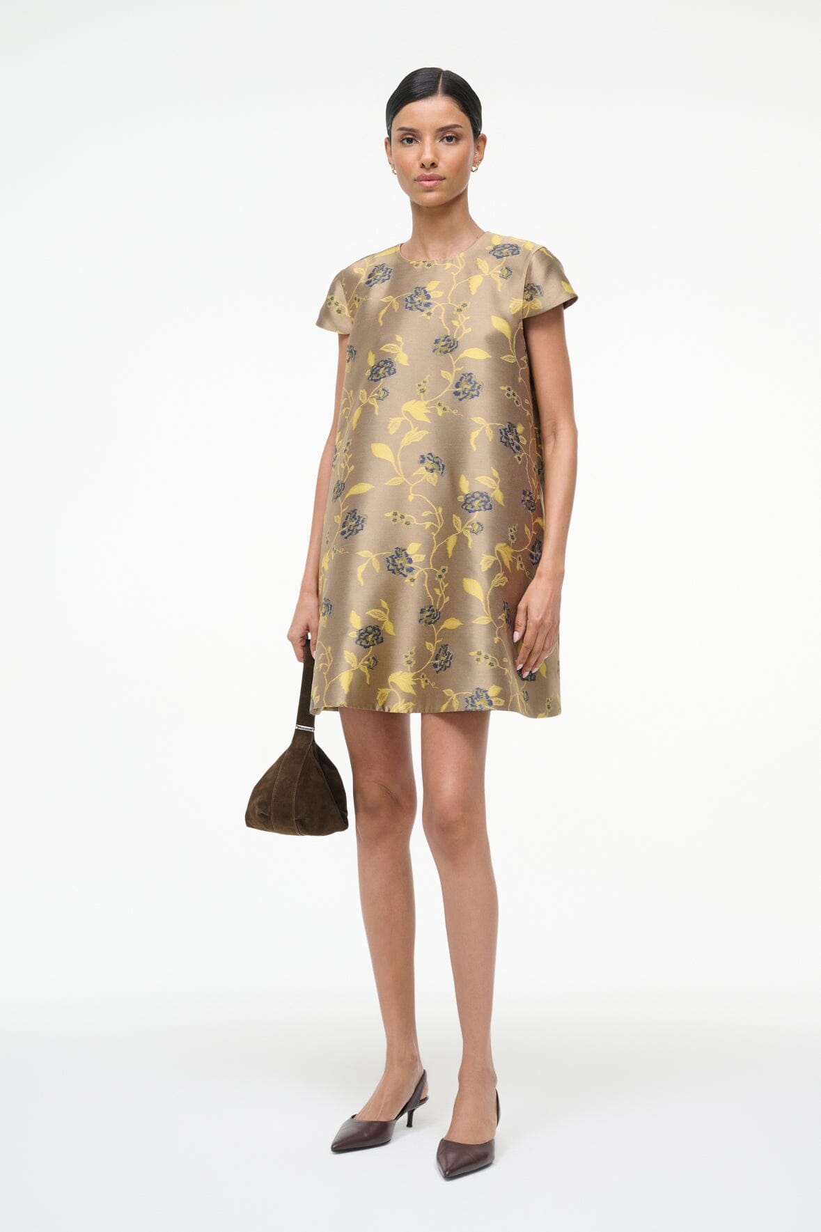 MIA DRESS VINTAGE FLORAL - STAUD outlet