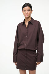 CYNTHIA DRESS EARTH - STAUD US