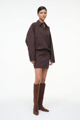 CYNTHIA DRESS EARTH - STAUD US
