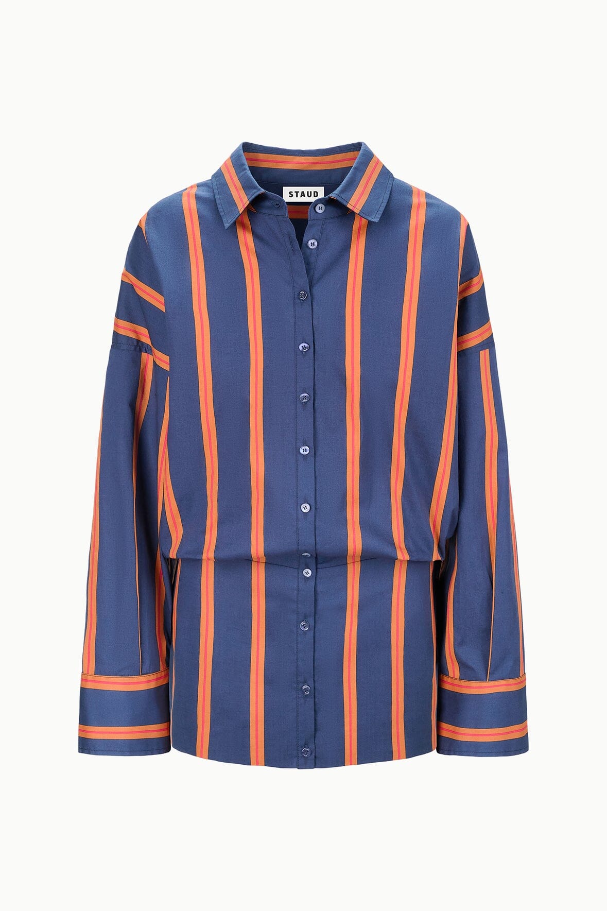 CYNTHIA DRESS RAILROAD STRIPE - STAUD near me