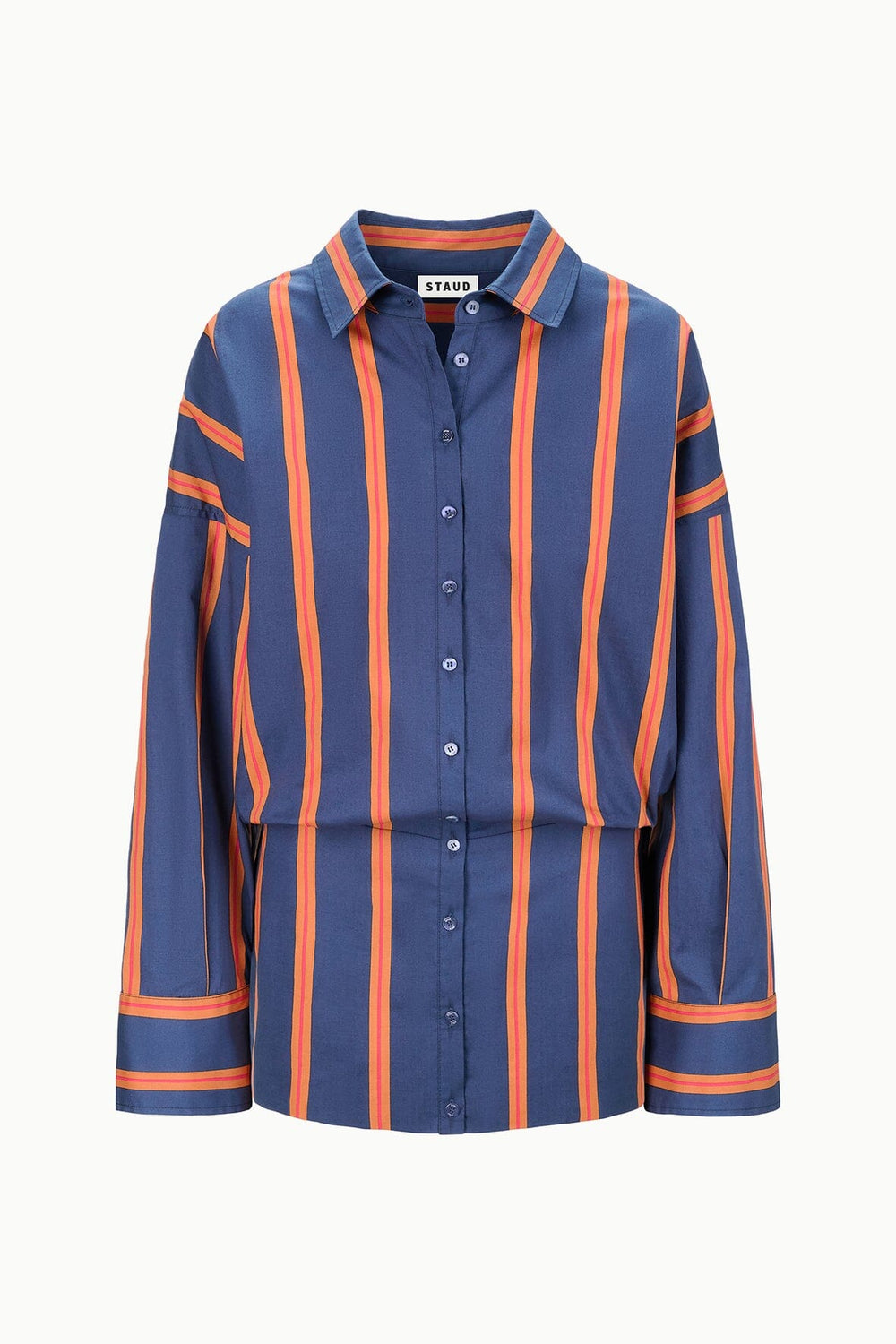 CYNTHIA DRESS RAILROAD STRIPE - STAUD near me