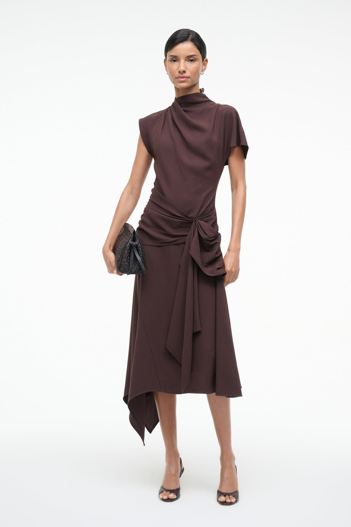 DAVINA DRESS EARTH - STAUD online