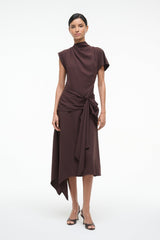DAVINA DRESS EARTH - STAUD online