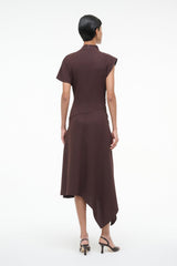 DAVINA DRESS EARTH - STAUD online