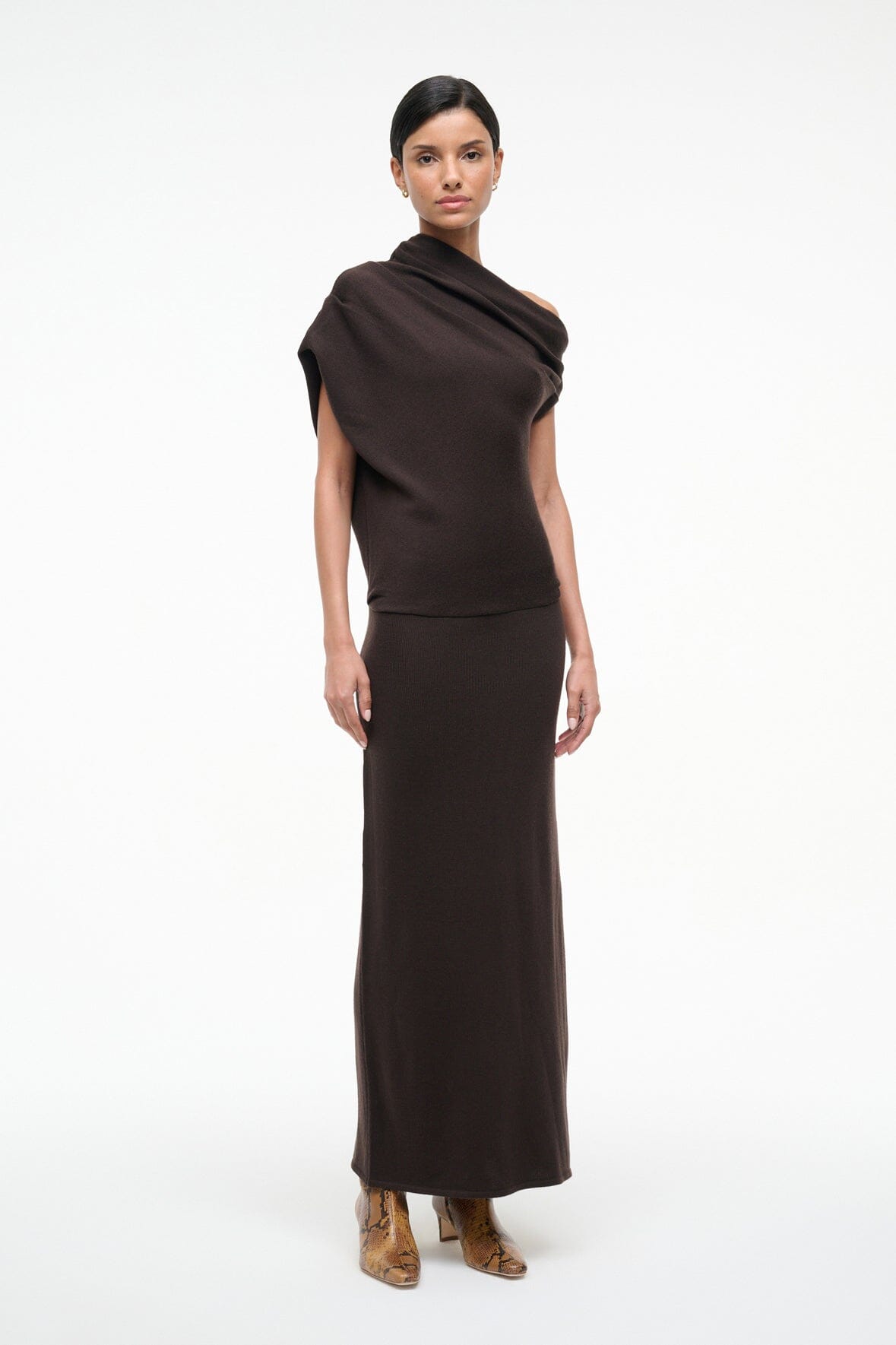 MABEL DRESS EARTH - STAUD outlet