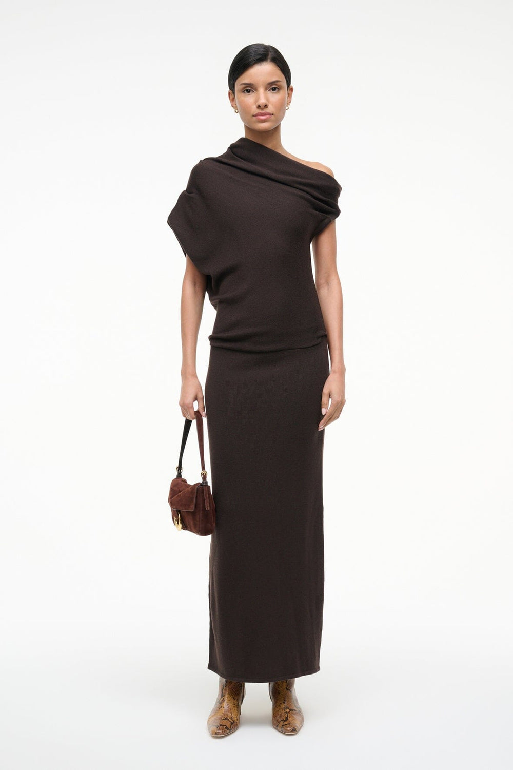 MABEL DRESS EARTH - STAUD outlet