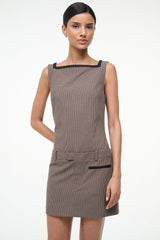 SKYLA DRESS HOUNDSTOOTH - STAUD near me
