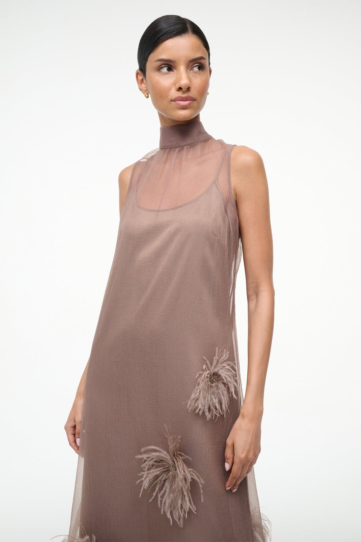 ALBEE DRESS TRUFFLE - STAUD for sale
