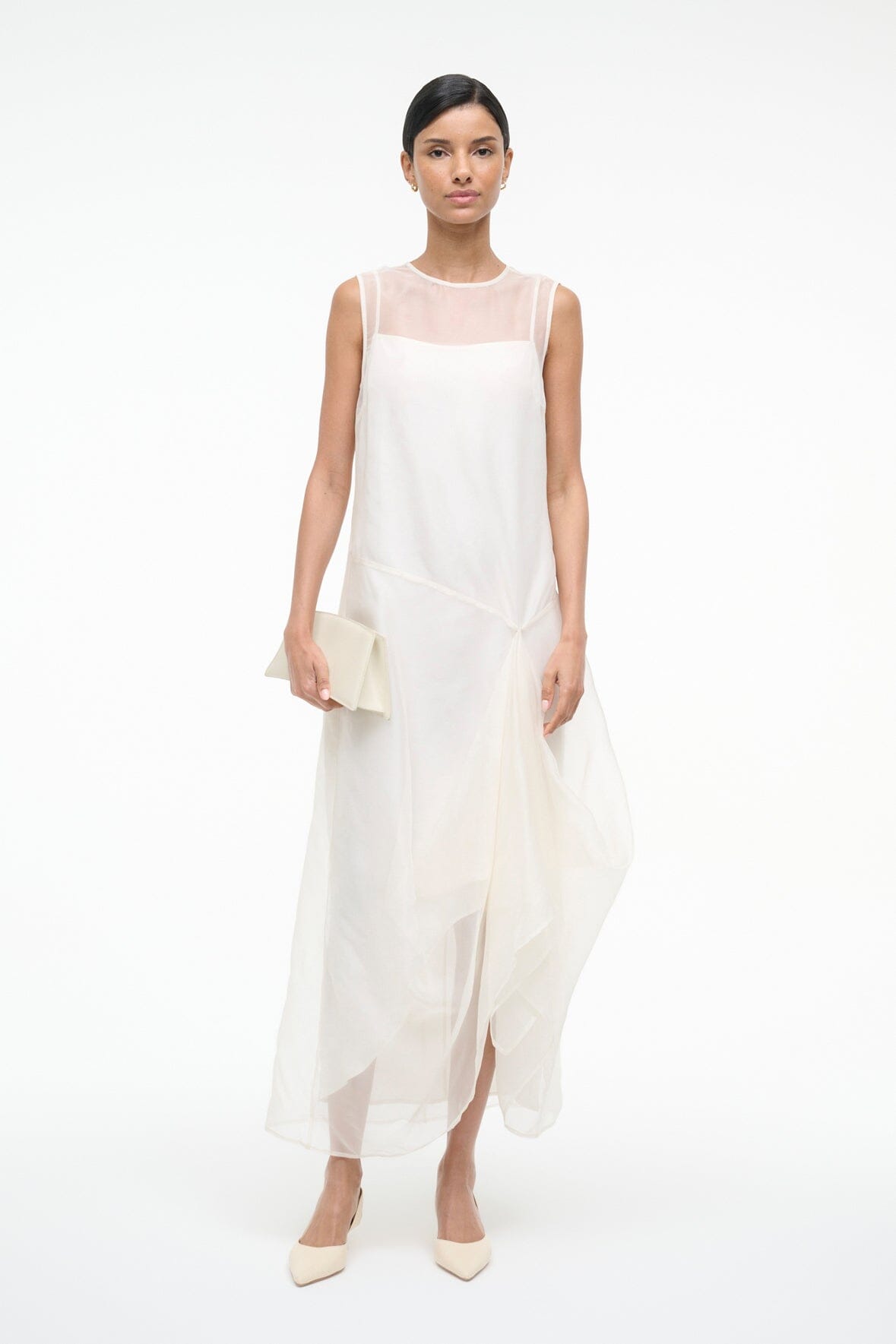 VIOLA DRESS IVORY - STAUD near me