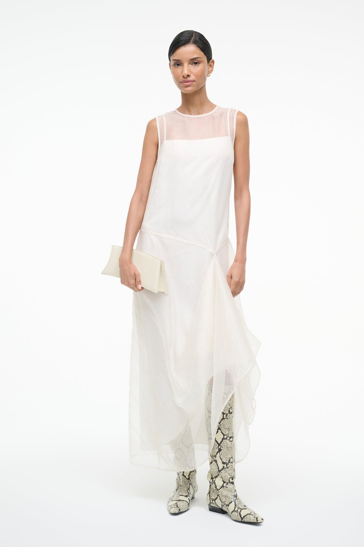 VIOLA DRESS IVORY - STAUD near me