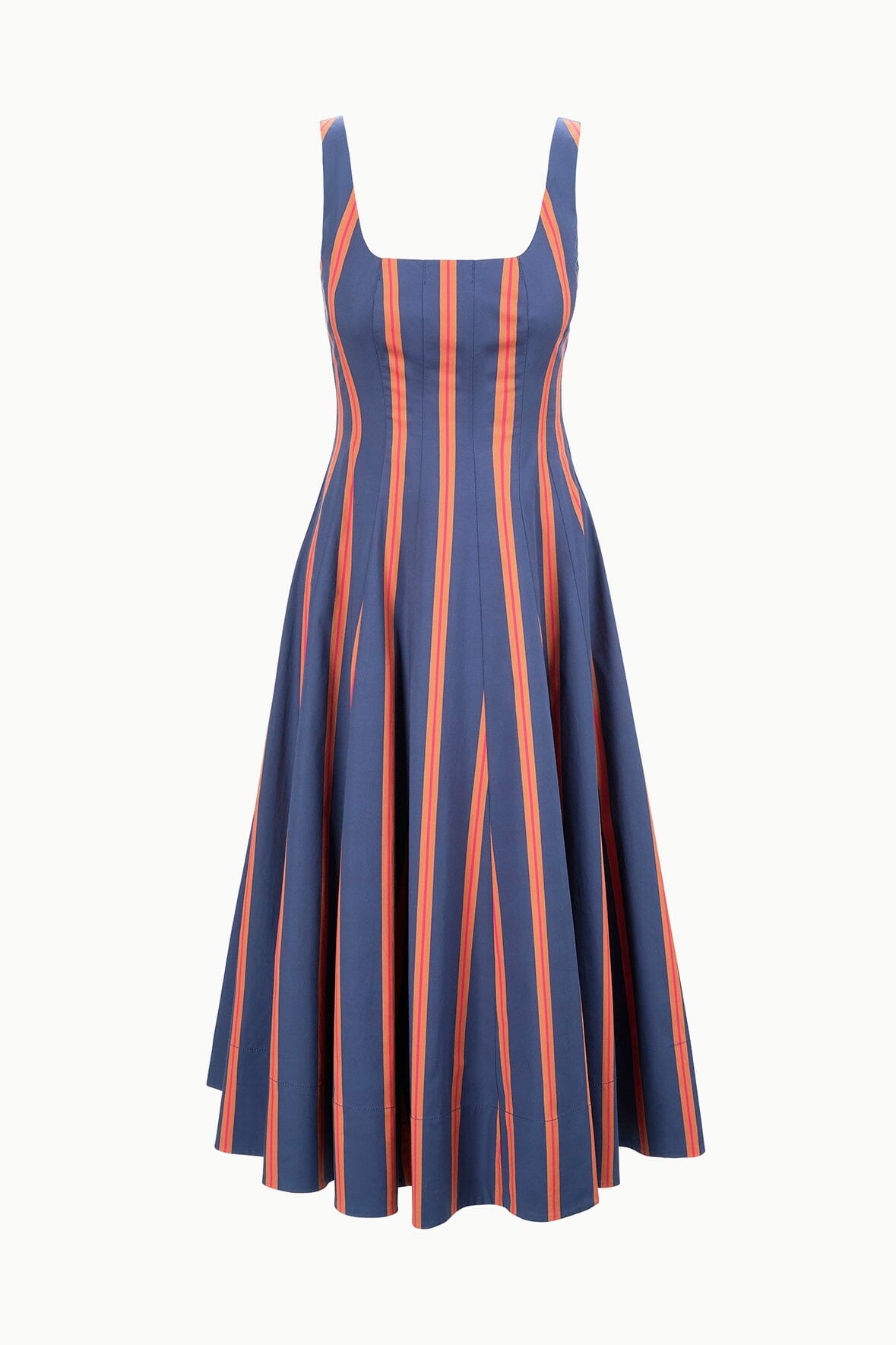 WELLS DRESS RAILROAD STRIPE - STAUD outlet