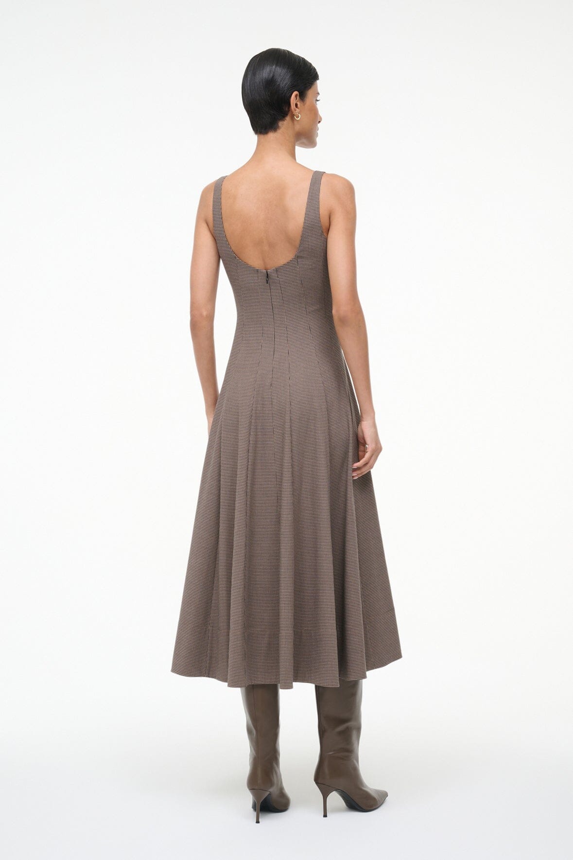WELLS DRESS HOUNDSTOOTH - STAUD near me