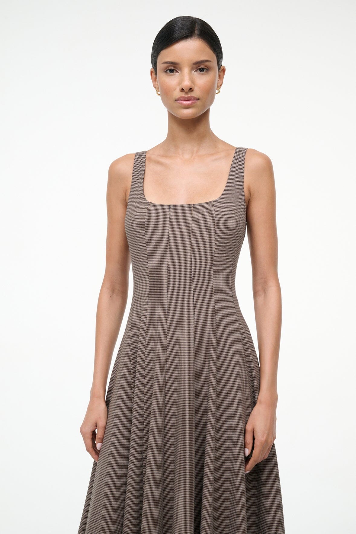 WELLS DRESS HOUNDSTOOTH - STAUD near me