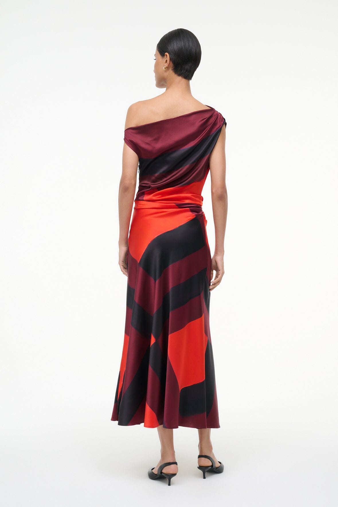 PHARE SILK DRESS RUBY PRISM - STAUD near me