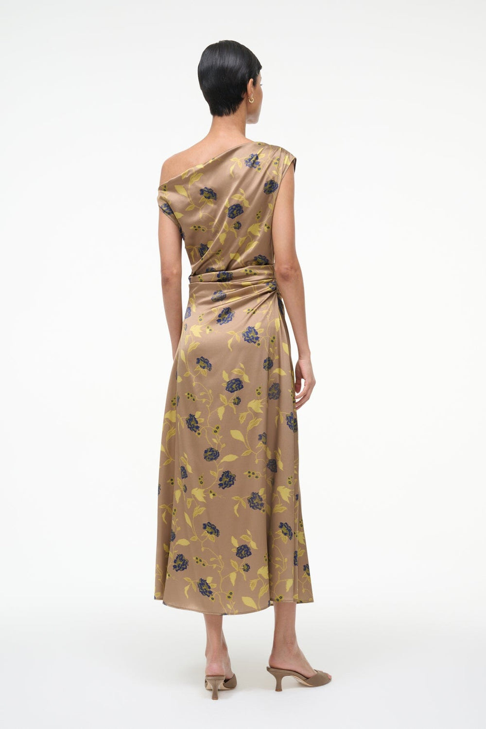 PHARE SILK DRESS VINTAGE FLORAL - STAUD online