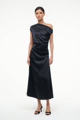 PHARE SILK DRESS BLACK - STAUD near me