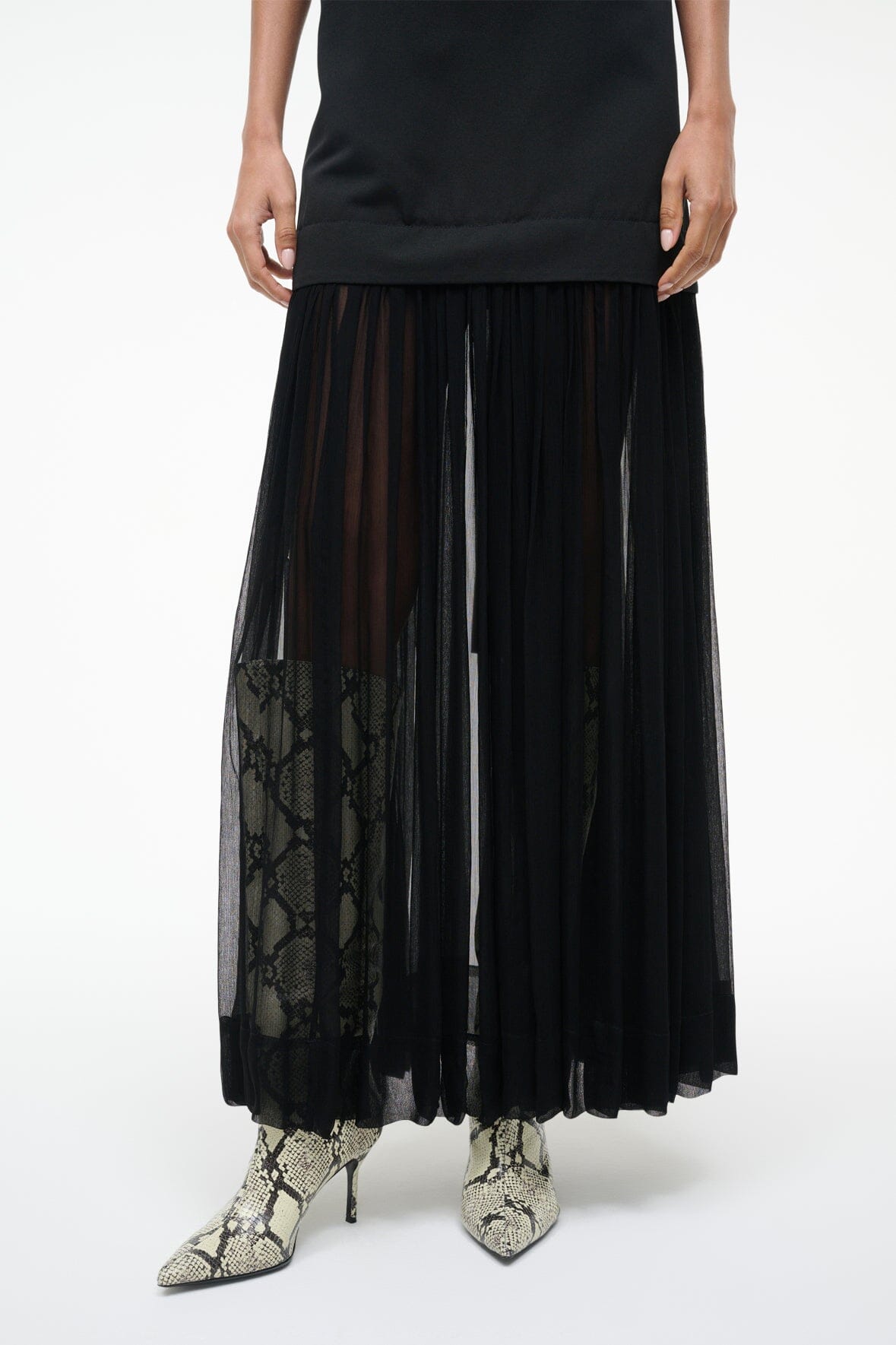 PIA DRESS BLACK - STAUD online