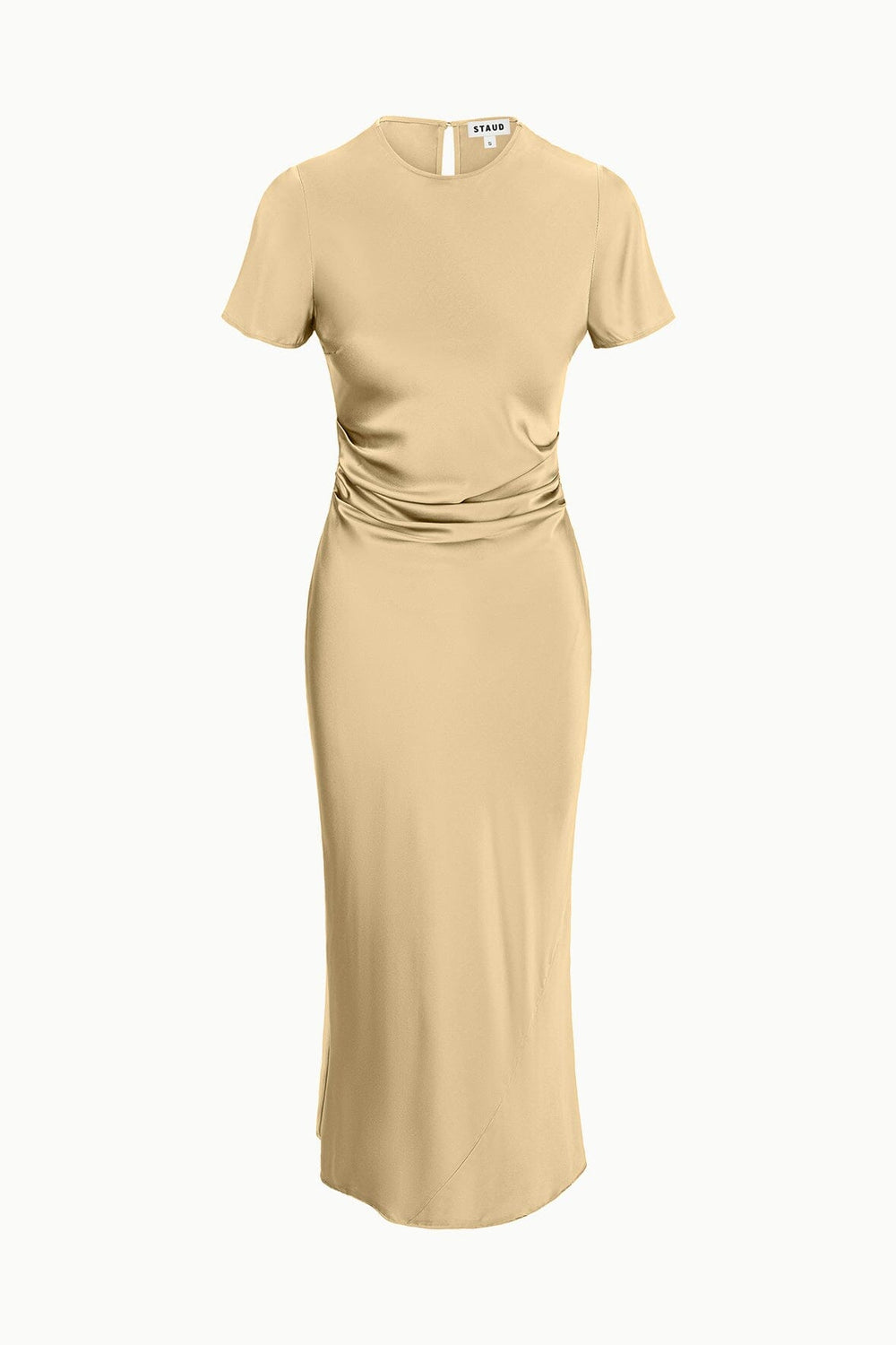 MARCEL SILK DRESS ANTIQUE - STAUD sale