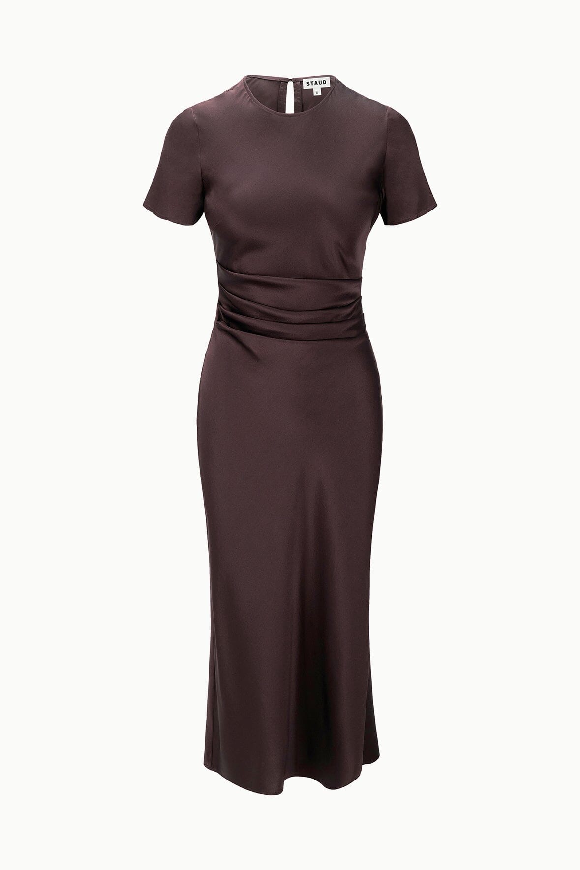 MARCEL SILK DRESS EARTH - STAUD near me