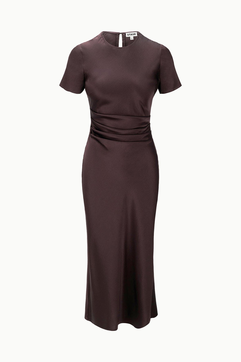 MARCEL SILK DRESS EARTH - STAUD near me
