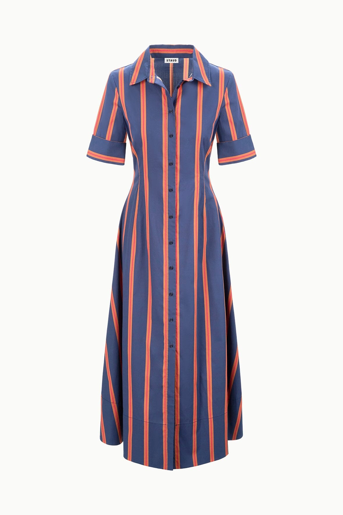 JOAN DRESS RAILROAD STRIPE - STAUD near me