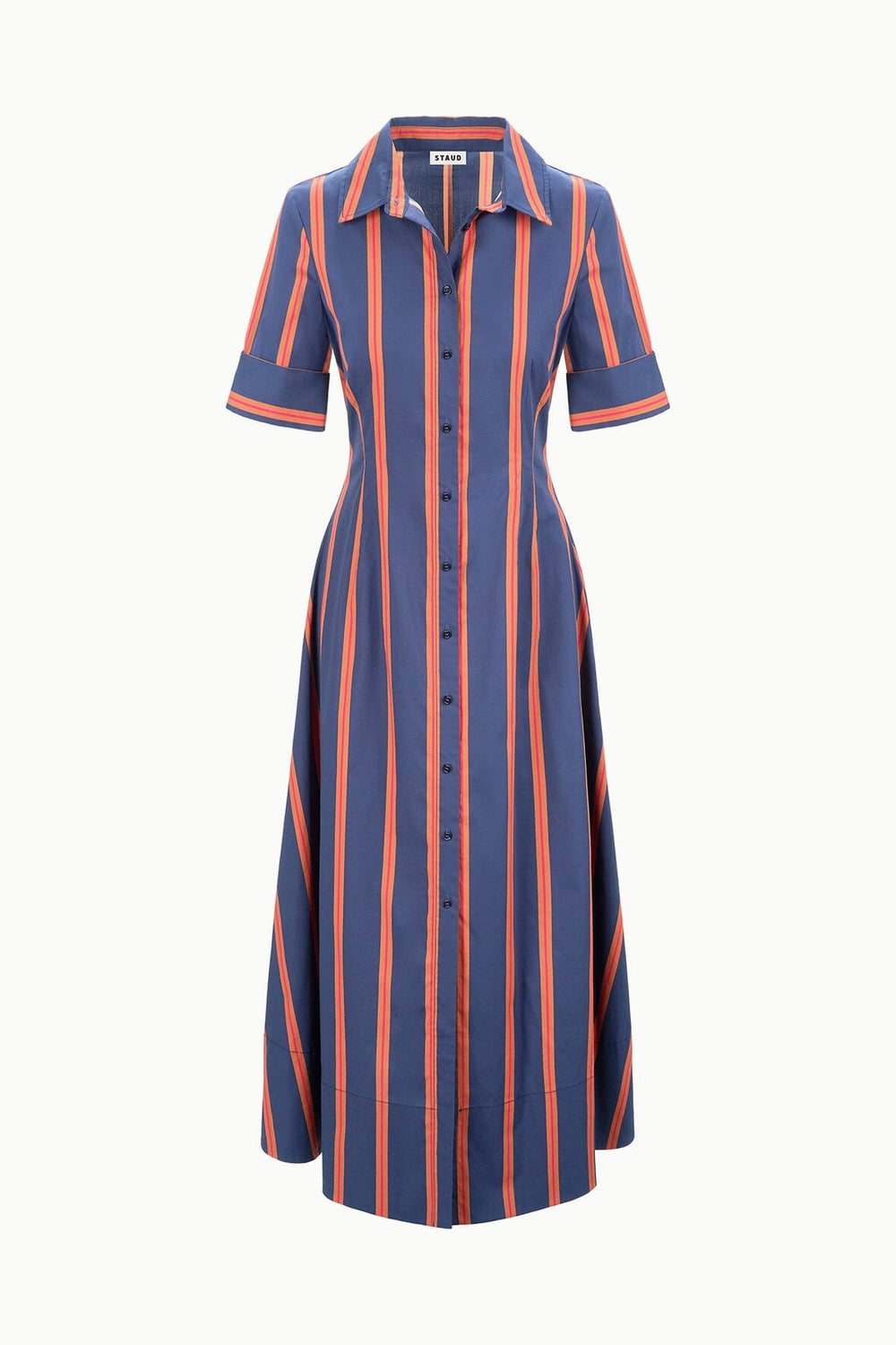 JOAN DRESS RAILROAD STRIPE - STAUD near me