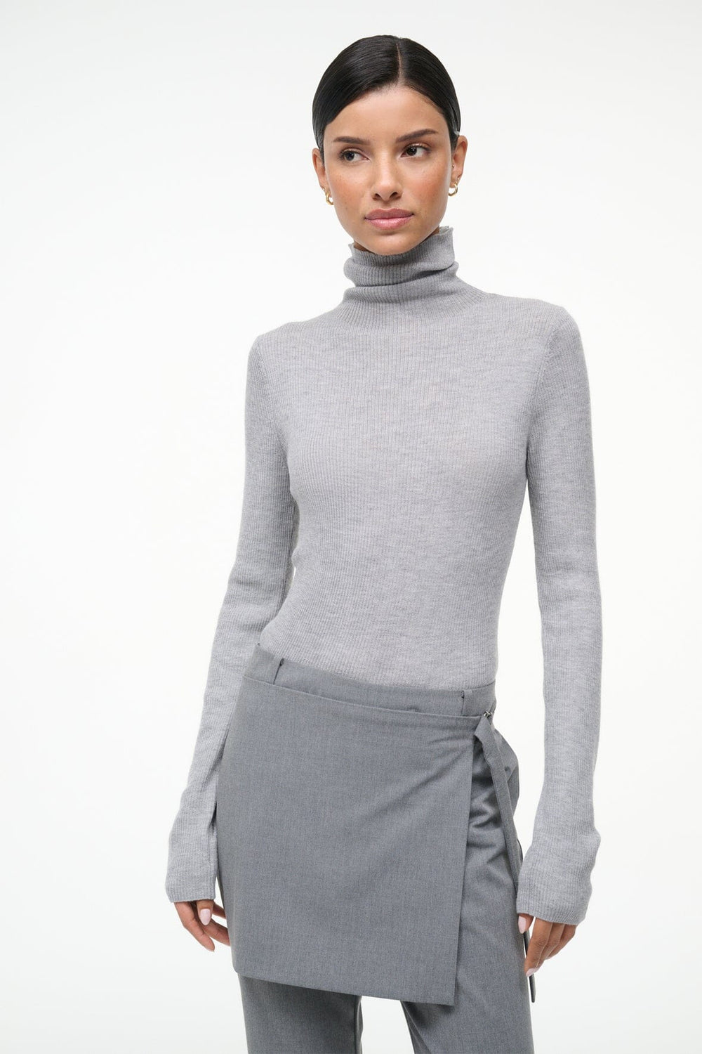 TONI SUPERFINECASHMERE SWEATER ASH GREY - STAUD near me