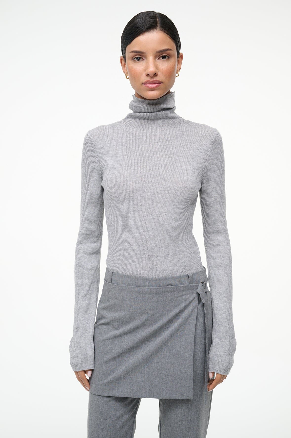 TONI SUPERFINECASHMERE SWEATER ASH GREY - STAUD near me