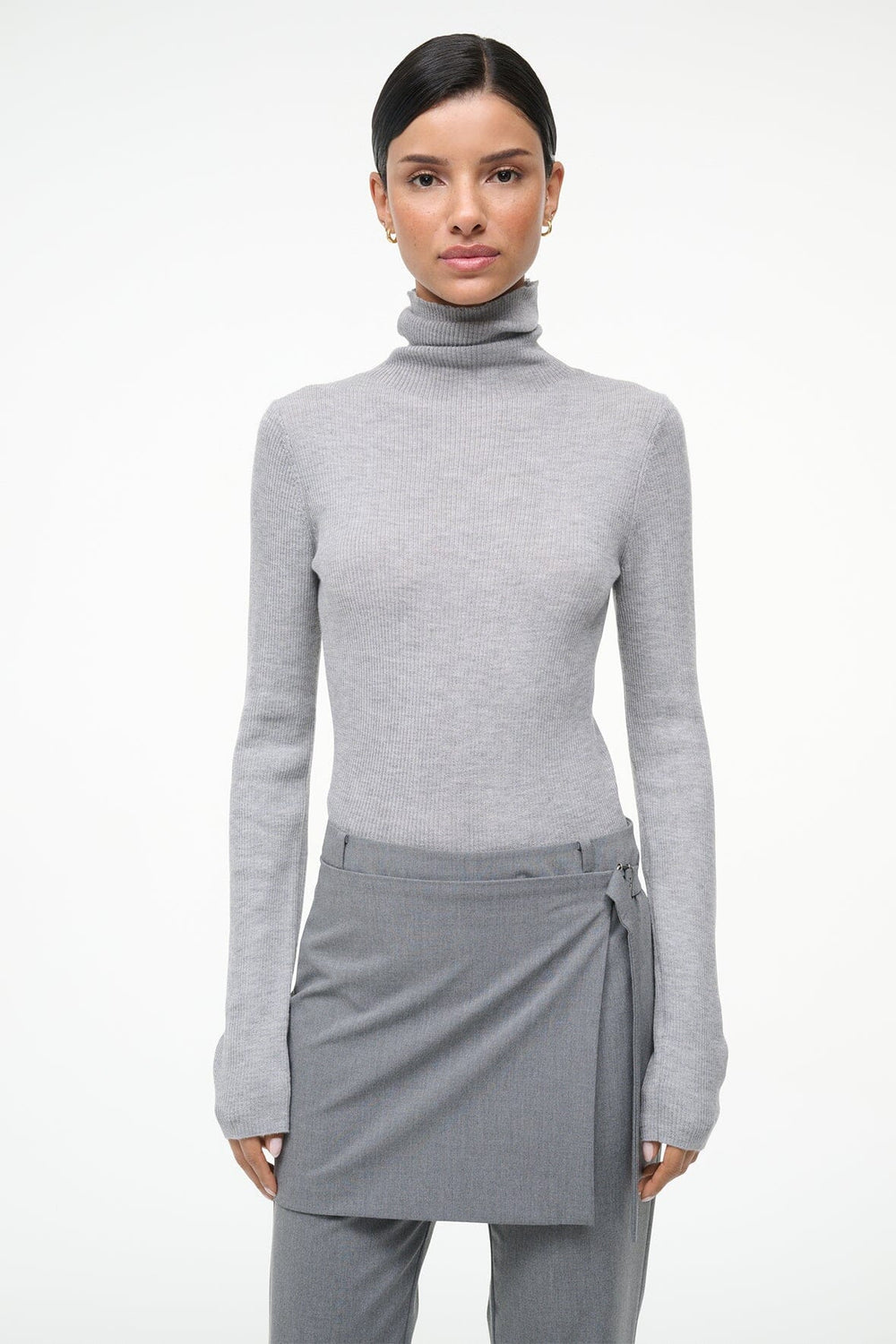 TONI SUPERFINECASHMERE SWEATER ASH GREY - STAUD near me
