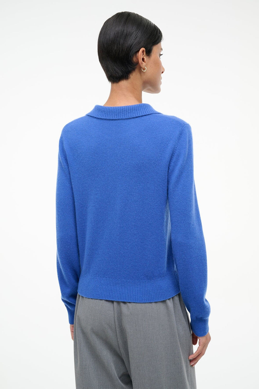 GEMMA CASHMERE SWEATER SAPPHIRE - STAUD near me