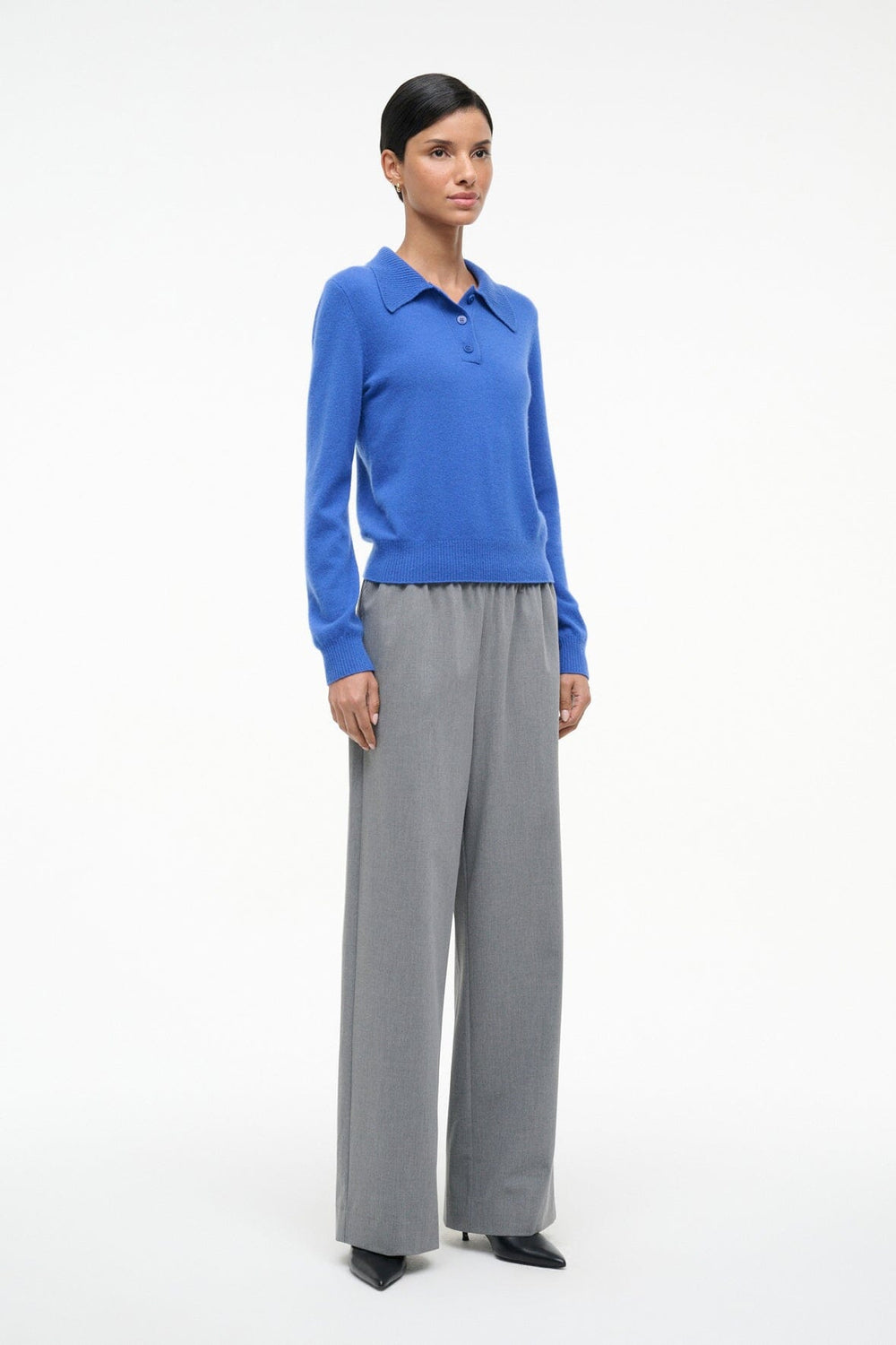 GEMMA CASHMERE SWEATER SAPPHIRE - STAUD near me